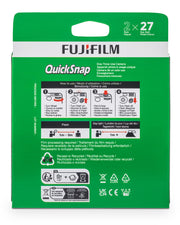 Fujifilm QuickSnap Flash 400 One-Time-Use Camera - 2 Pack