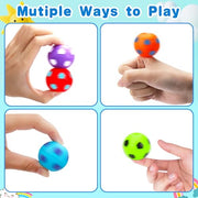 32PCS Fidget Spinner Soccer Balls Halloween Party Favors for Kids 4-8 8-12 | Halloween Goodie Bag Stuffers Non Candy Treats Classroom Treasure Toys Carnival Prize Bulk Pinata Filler Birthday Trinket