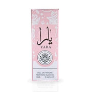 Ard Al Zaafaran YARA Roll-On Perfume Oil CPO - 10ML (0.34 OZ) | Gourmand Accord, Vanilla, Musk, Heliotrope, Orchid, Tangerine.