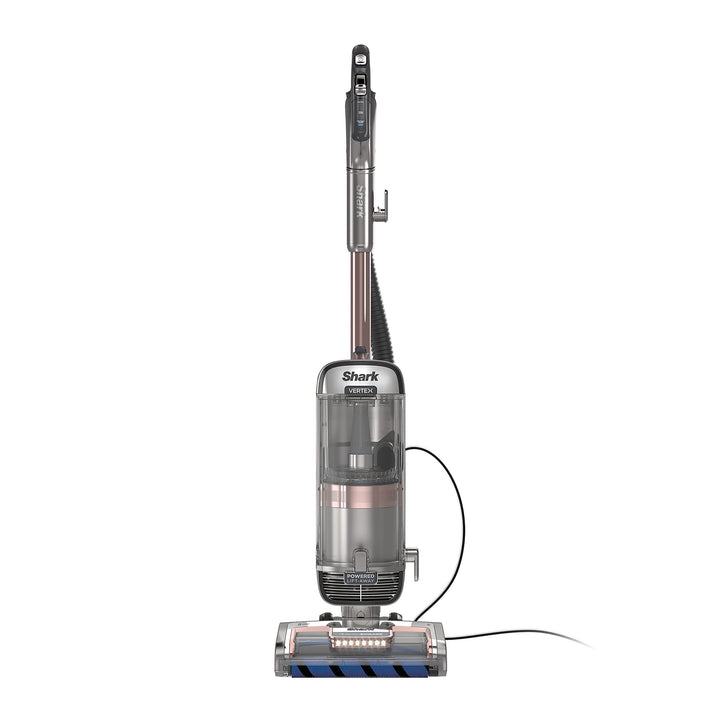 Shark Vertex Lift-Away Upright Vacuum, HEPA Seal, Silver/Rose Gold, AZ2002​ | DuoClean & PowerFins, LED Lights, No Hair Wrap, Large Dust Cup Capacity, Pet Crevice Tool, Dusting Brush​
