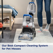 BISSELL TurboClean PET, Upright Carpet & Upholstery Cleaner, 3948 | TurboClean technology for powerful pet hair and stain removal; upright design for full-room carpet care