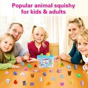 80 Pcs Party Favors for Kids 4-8, Kawaii Squishies Mochi Squishy Toys Bulk | Fidget Sensory Toys Birthday Gifts for Boys Girls, Easter Egg Fillers Treasure Box Toys Classroom Prizes Goodie Bag Stuffers