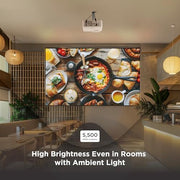 ViewSonic LS740HD 1080P Laser Projector, 5500 Lumens, Full HD Home Theater | Optical Zoom, Keystone, Corner Adjustment, Golf Simulation, Classroom, Auditorium, Ceiling Mount, 360 Projection, Quick Setup