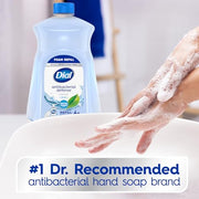 Dial Antibacterial Defense Foaming Hand Soap Refill, Spring Water, 52 Fl Oz | With aloe vera, dermatologist-tested, gentle on skin, free from parabens and SLS and SLES, moisturizing formula