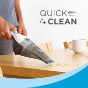 BLACK+DECKER dustbuster Cordless Handheld Vacuum, Portable Car Vacuum Cordless Rechargeable, Wall Mount, Strong Suction QuickClean (HNVC215B10)
