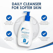 Vanicream Gentle Facial Cleaner, pH-Balanced Face Wash, 8 Fl Oz | Formulated without Common Irritants for Sensitive Skin, Removes Makeup, Dirt and Excess Oils, Non-Comedogenic