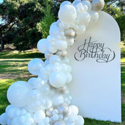 White Balloons 12 inch, White Latex 50pcs Party Balloons | Engagement, Bridal Shower, Wedding, Birthday Party Decorations