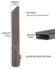 Fulllclean Crevice Tool Attachment Compatible with Dyson Cordless Vacuum
