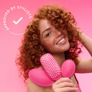 Wet Brush Original Detangler Hair Brush, Black Frost, For All Hair Textures | Ultra-Soft IntelliFlex Bristles Detangle Wet, Dry & Damaged Hair with Less Breakage, Pain-Free Detangling Brush