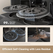 dreame L40 Ultra Gen 2 Robot Vacuum and Mop with 25,000Pa Suction | Extendable Side Brush & Mop, All-in-One Self-Emptying & Cleaning Dock, 10.5mm Mop Lifting, Obstacle Avoidance, App Control