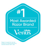 Gillette Venus ComfortGlide White Tea Women's Razor 1 Handle + 4 Blade Refills