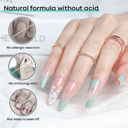 modelones Nail Dehydrator and Primer, Acid Free Prep Kit for Base Coat | Natural Hema-Free dehydrator & Bond Primer Prep Kit, Acrylic Nail Supplies 2 Pcs 15 ml