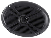 Rockville RMSTS69B 6" x 9" Black Waterproof Marine Boat Speakers, Pair | 1000W Peak/250W RMS, CEA Compliant, Swivel Tweeter, UV Treated, Stainless Steel Terminals, Includes Speaker Wire & Hardware