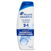 Head and Shoulders Classic Clean 2-in-1 Anti-Dandruff Shampoo + Conditioner 8.45 Fl Oz